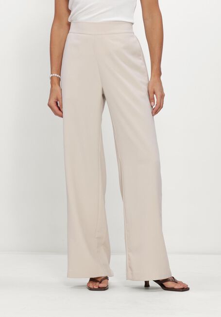 NEO NOIR Pantalon large LUNET CREPE PANTS en beige - large