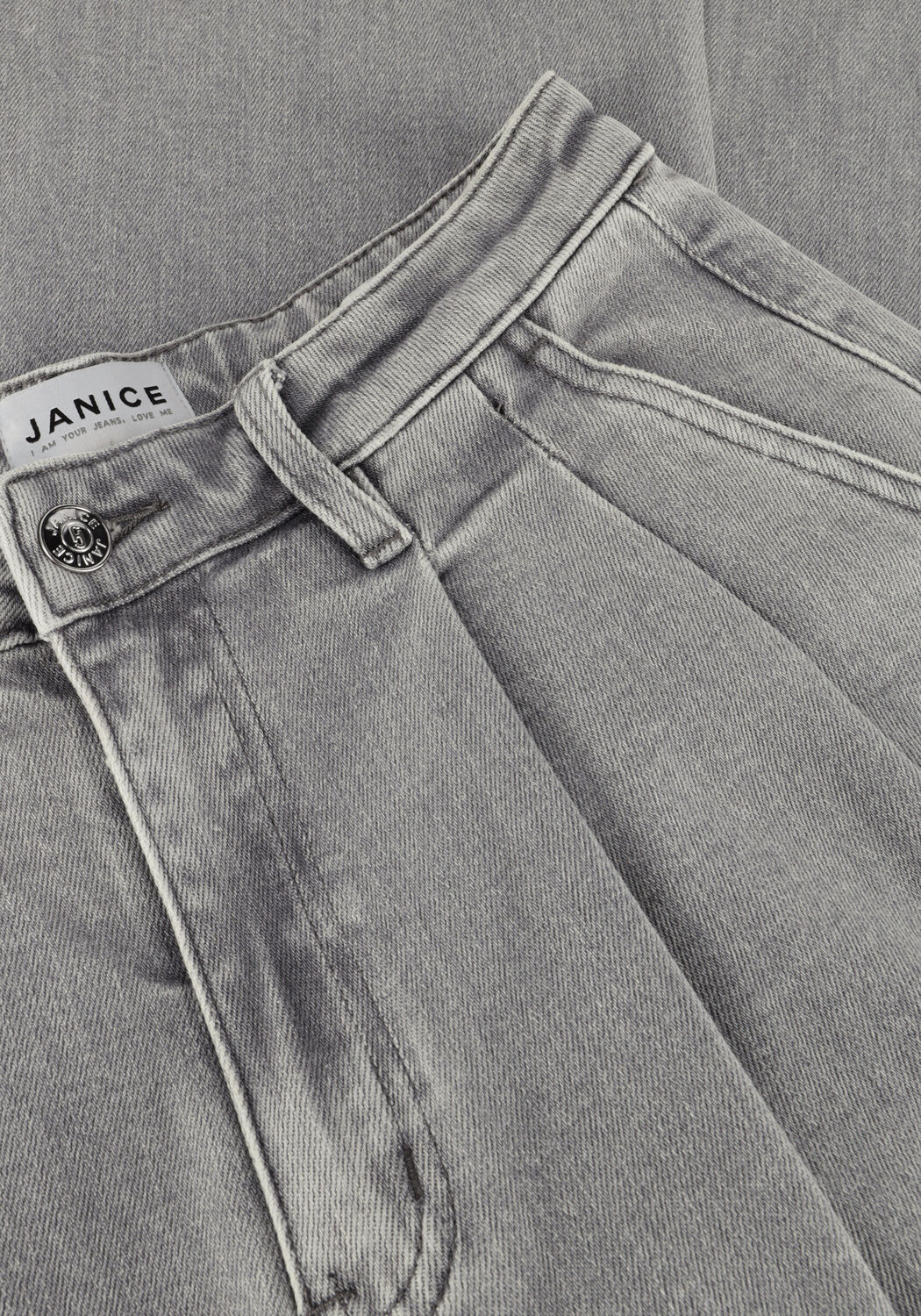 JANICE Wide jeans JEANS WIJDE PIJP STRETCH DOLLAR en gris - large