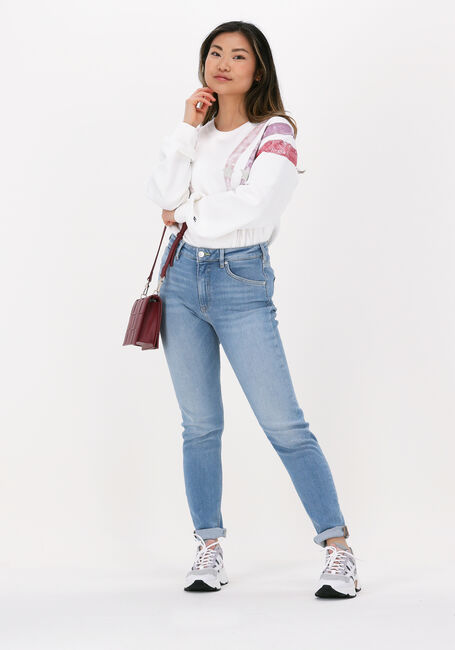 Lichtblauwe SCOTCH & SODA Skinny jeans HAUT SKINNY JEANS - HONOLULU BLUE - large