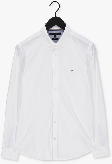 Witte TOMMY HILFIGER Casual overhemd CORE STRETCH SLIM POPLIN SHIRT - large