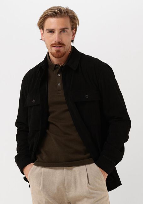 COLOURFUL REBEL Surchemise LOGAN CORDUROY SHIRT en noir - large