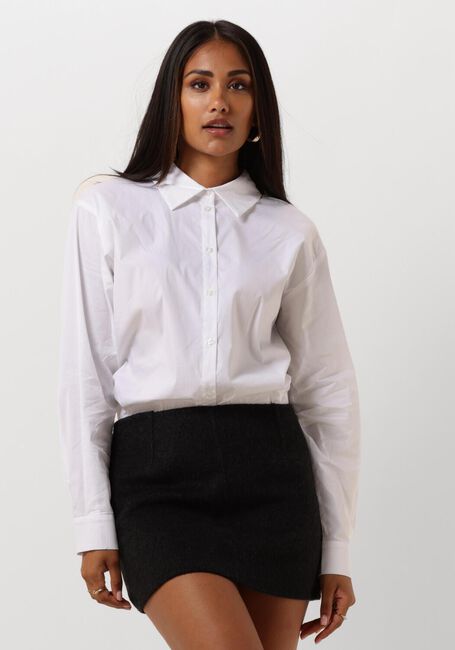 Witte OBJECT  OBJTUTTA LO L/S SHIRT - large