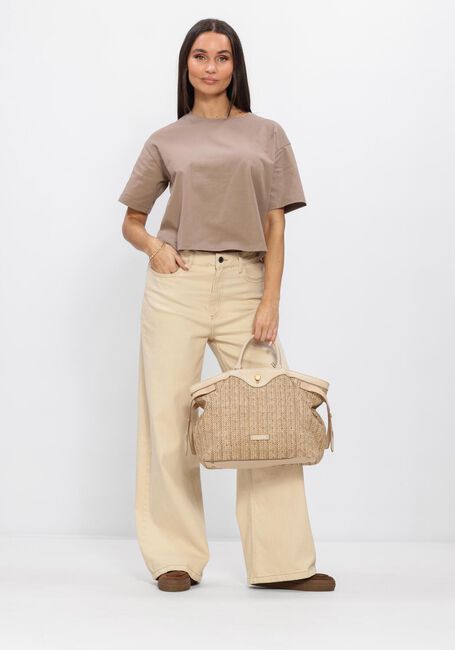 MSCH COPENHAGEN T-shirt MSCHLEANA TEE Sable - large