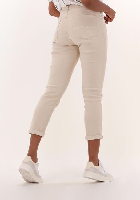 7 FOR ALL MANKIND Mom jeans JOSEFINA Écru - large