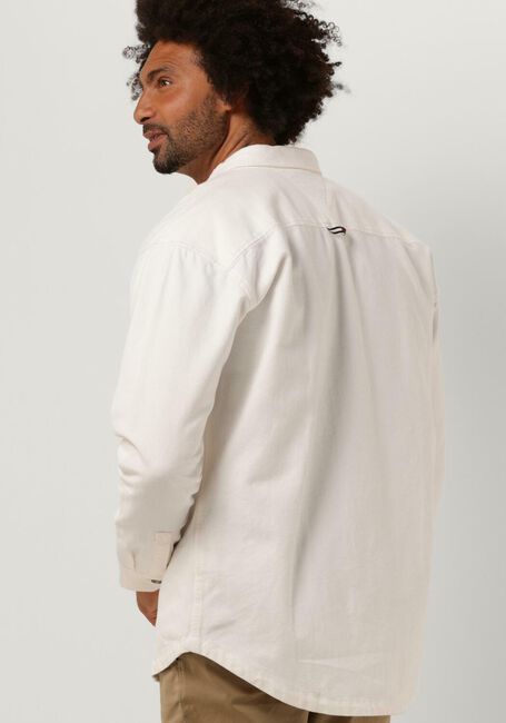Gebroken wit TOMMY JEANS Overshirt TJM SOFT CASUAL OVERSHIRT - large