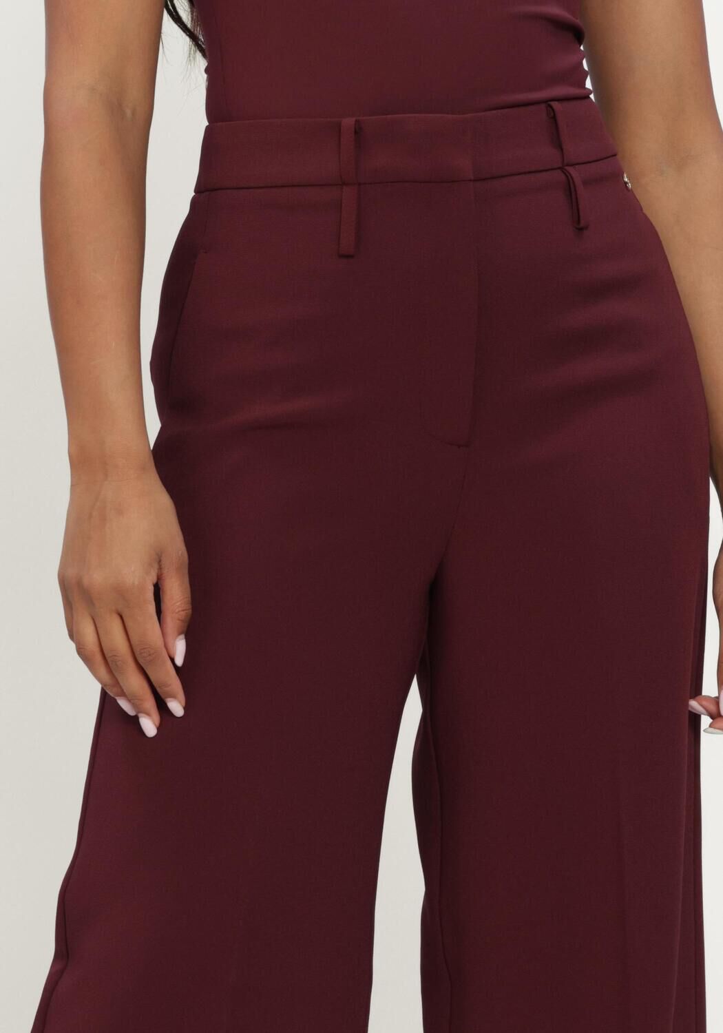 JOSH V Pantalon SKY PANTS Bordeaux - large