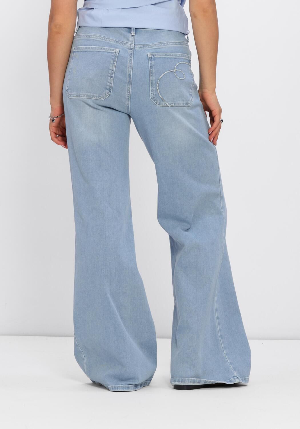 NUKUS Pantalon SCARLET PANTS Bleu clair - large