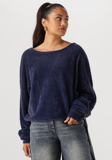 NUKUS Pull MATHILDE PULLOVER SOFT Bleu foncé - large