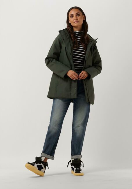 ELVINE Veste matelassé LOVISA en vert - large