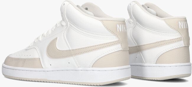 Hoge Sneakers Sneakers Dames Wit Nike Witte NIKE Sneakers COURT