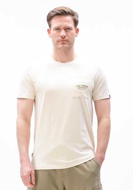 PME LEGEND T-shirt PLAY HEAVY JERSEY POCKET en beige - large