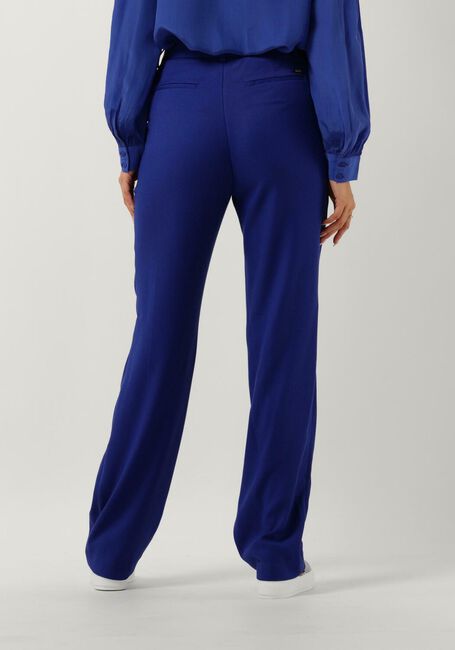SCOTCH & SODA Pantalon large HAILEY - HIGH-RISE STRAIGHT LEG TROUSERS en bleu - large