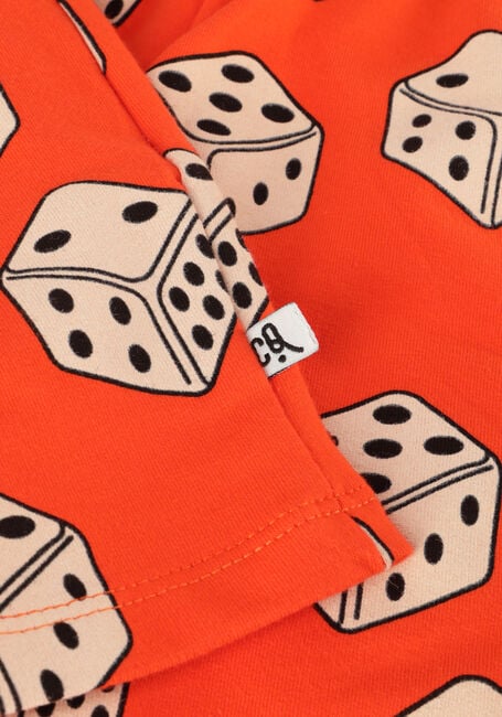CARLIJNQ Pantalon courte DICE - BERMUDA en orange - large