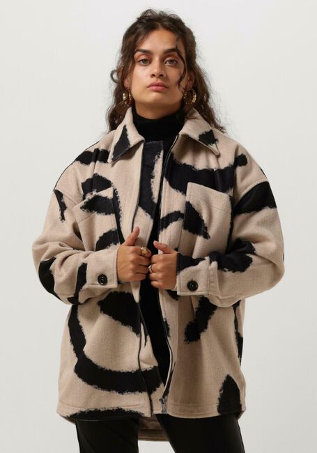 EST'SEVEN Blouse EST’CHAMPS COAT BLOUSE Sable - large