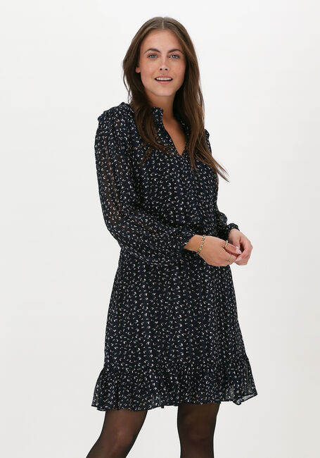 NEO NOIR Mini robe HAILEY SPRAY DOT DRESS Bleu foncé - large