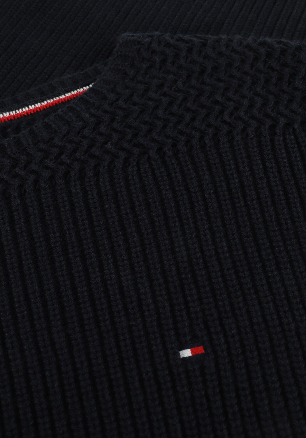 TOMMY HILFIGER Pull HAYANA DETAIL BOAT-NK SWEATERO Bleu fonc&eacute; - large