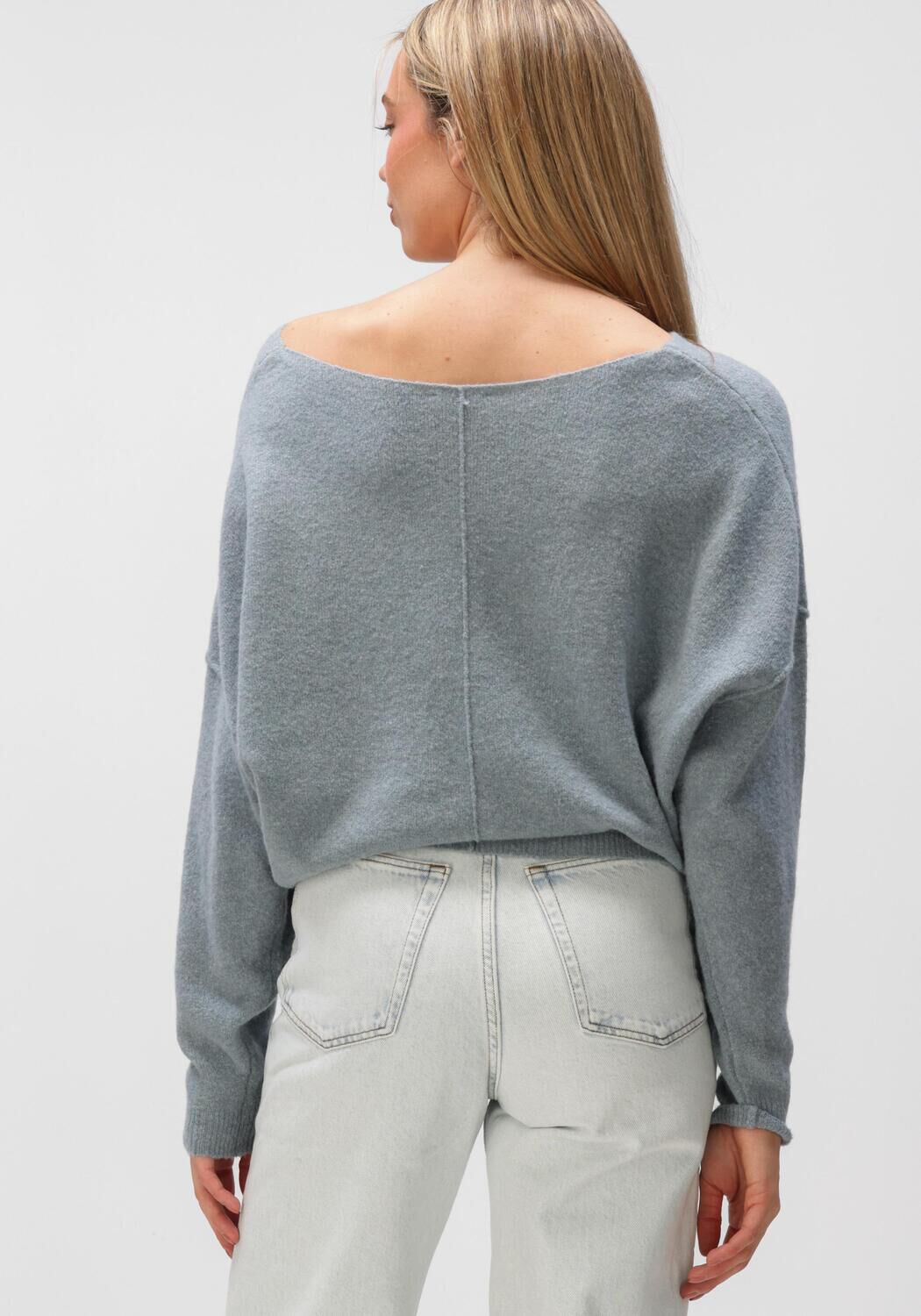 AMERICAN VINTAGE Gilet DAMSVILLE Bleu clair - large