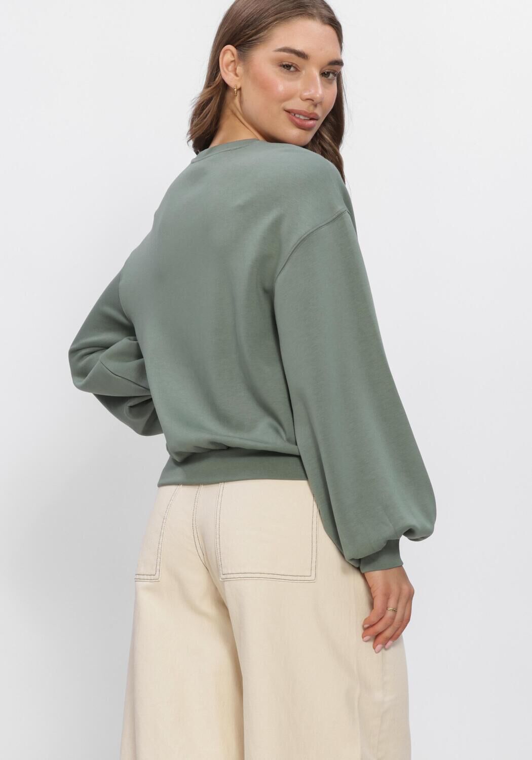 Groene MSCH COPENHAGEN Sweater MSCHBRIONNA IMA Q SWEATSHIRT - large