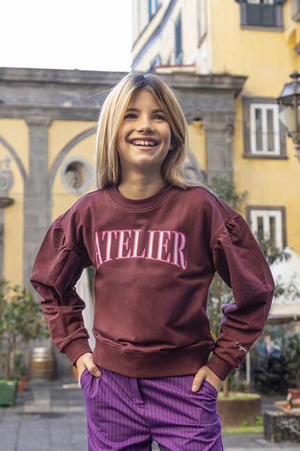 Paarse VINGINO Sweater NORAN - large
