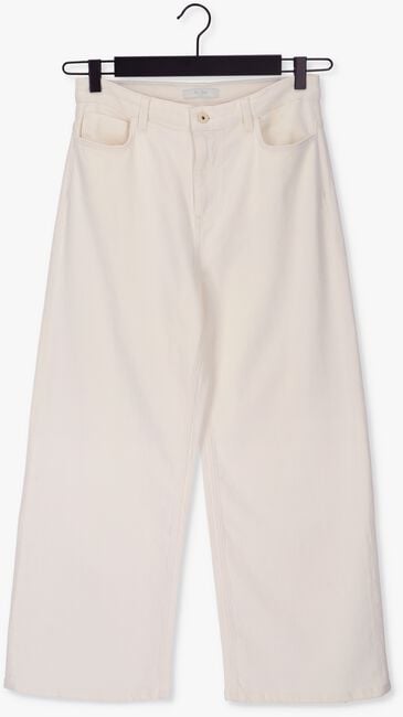 BY-BAR Wide jeans LINA OFF WHITE TWILL PANT Crème - large