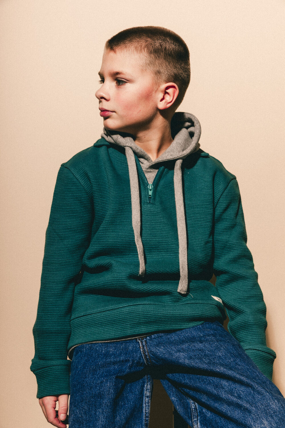 Labo de Colores Pull DYON Vert fonc&eacute; - large