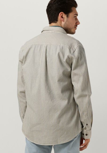 Zand ANERKJENDT Casual overhemd AKKONRAD L/S STRIPE SHIRT - large