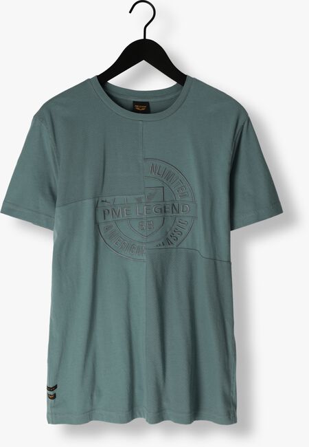 PME LEGEND T-shirt SHORT SLEEVE R-NECK PLAY MIX PIQUE en vert - large