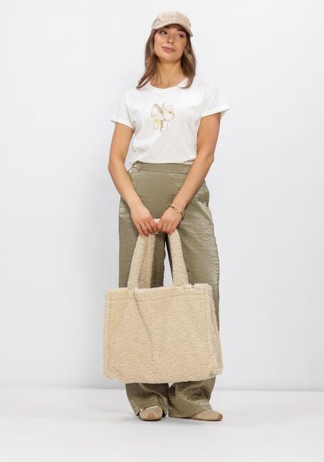 Olijf NUKUS Wijde broek LINSEY PANTS - large