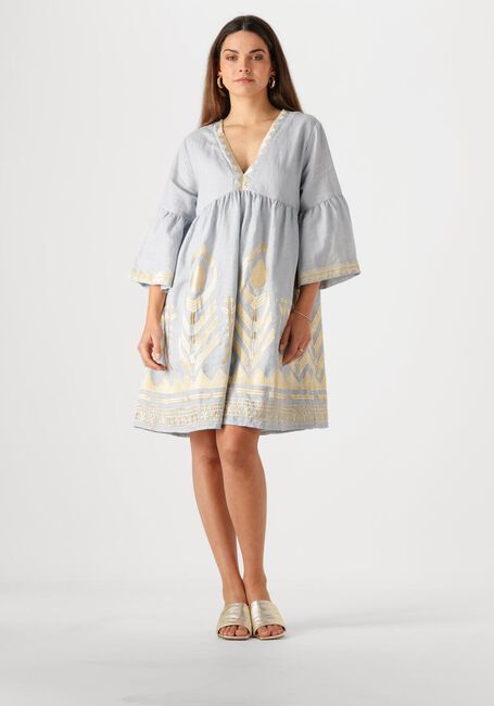 GREEK ARCHAIC KORI Mini robe 231114 en gris - large