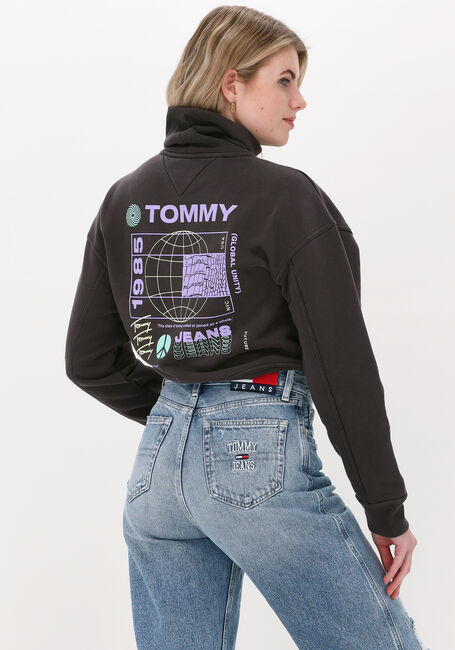 Grijze TOMMY JEANS Coltrui TJW BXY UNITEES3 TURTLE NECK - large