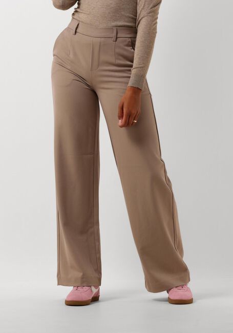 OBJECT Pantalon OBJLISA WIDE PANT en taupe - large