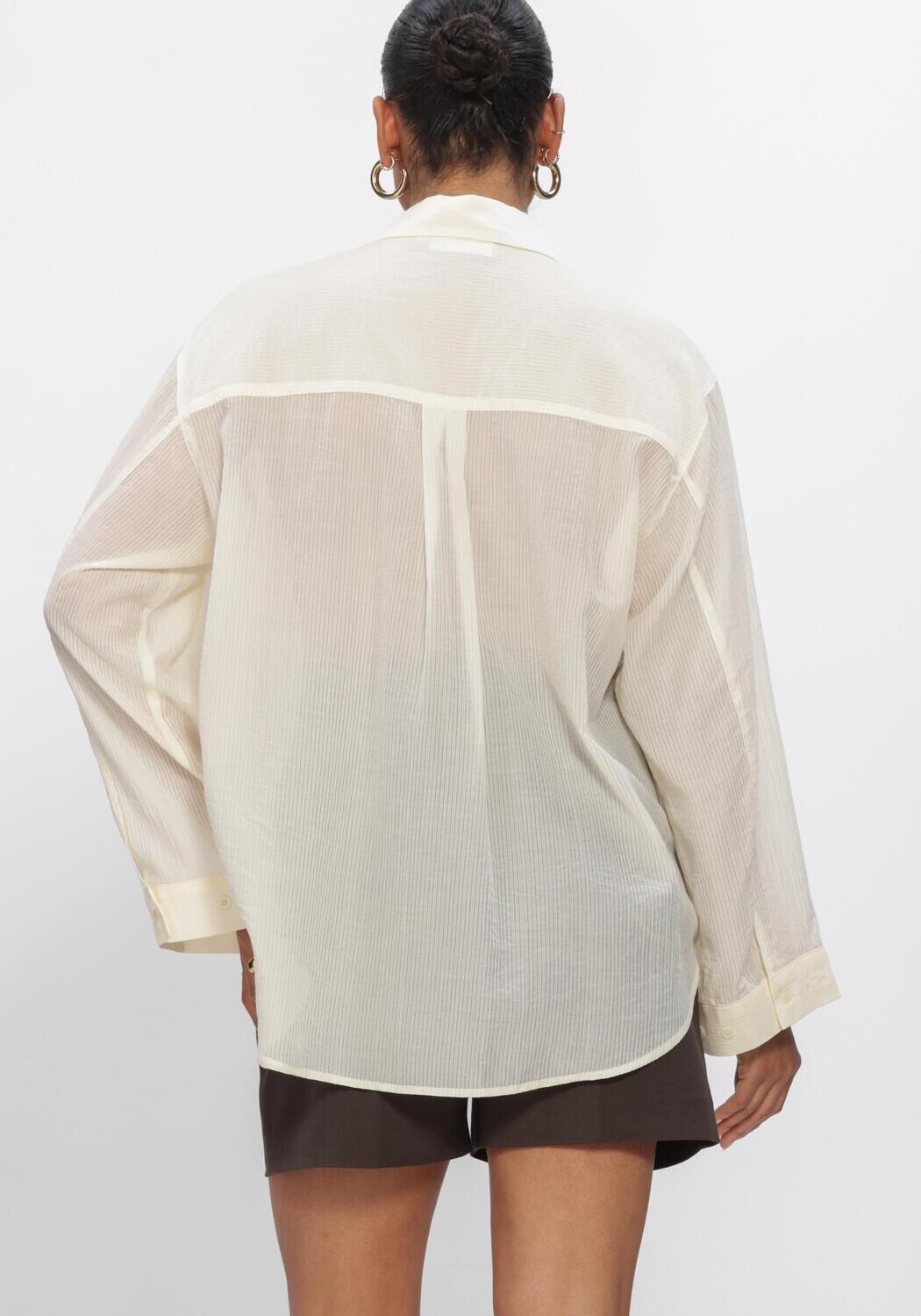 COPENHAGEN MUSE CMSASSY-SHIRT Blouses en jaune - large