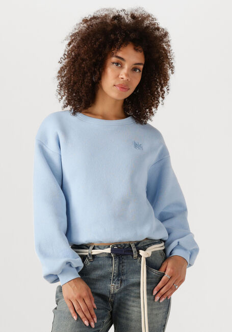 Blauwe NUKUS Sweater AMALIA PULLOVER - large
