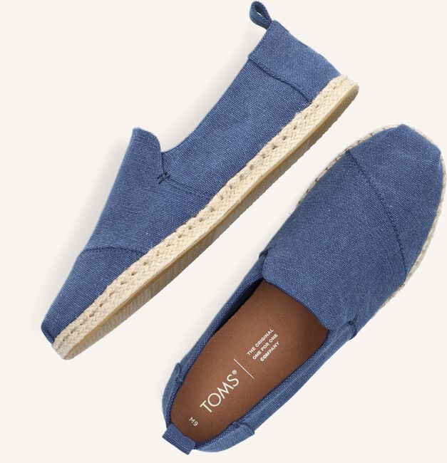 Blauwe TOMS Instappers DECONSTRUCTED ALPARGATA ROPE M Blauwe TOMS Instappers DECONSTRUCTED ALPARGATA ROPE M - large