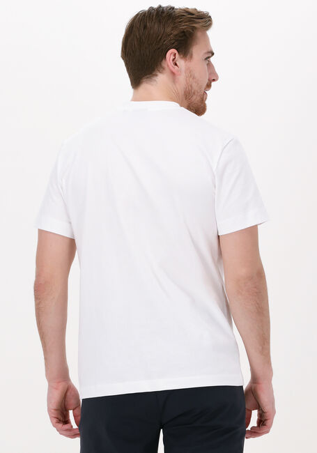 GENTI T-shirt J5055-1236 en blanc - large