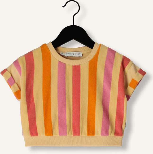 Multi Sproet & Sprout T-shirt CROPPED SWEATSHIRT STRIPES Multi Sproet & Sprout T-shirt CROPPED SWEATSHIRT STRIPES - large