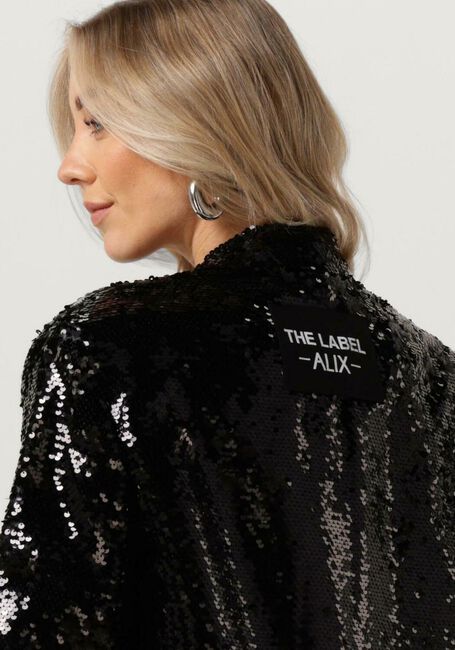 ALIX THE LABEL Blazer LADIES WOVEN SEQUIN BLAZER en noir - large