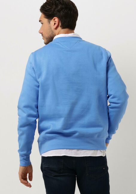 Blauwe TOMMY HILFIGER Sweater FLAG LOGO SWEATSHIRT - large