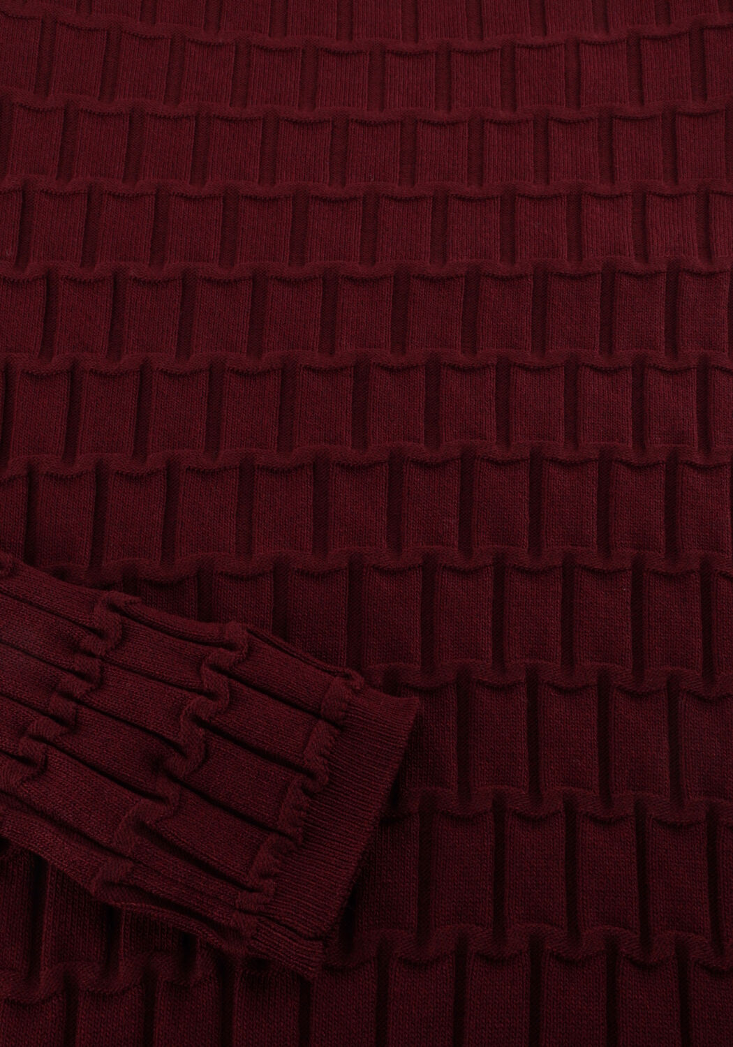 Bordeaux Y.A.S. Trui YASTRIXO LS KNIT PULLOVER - large