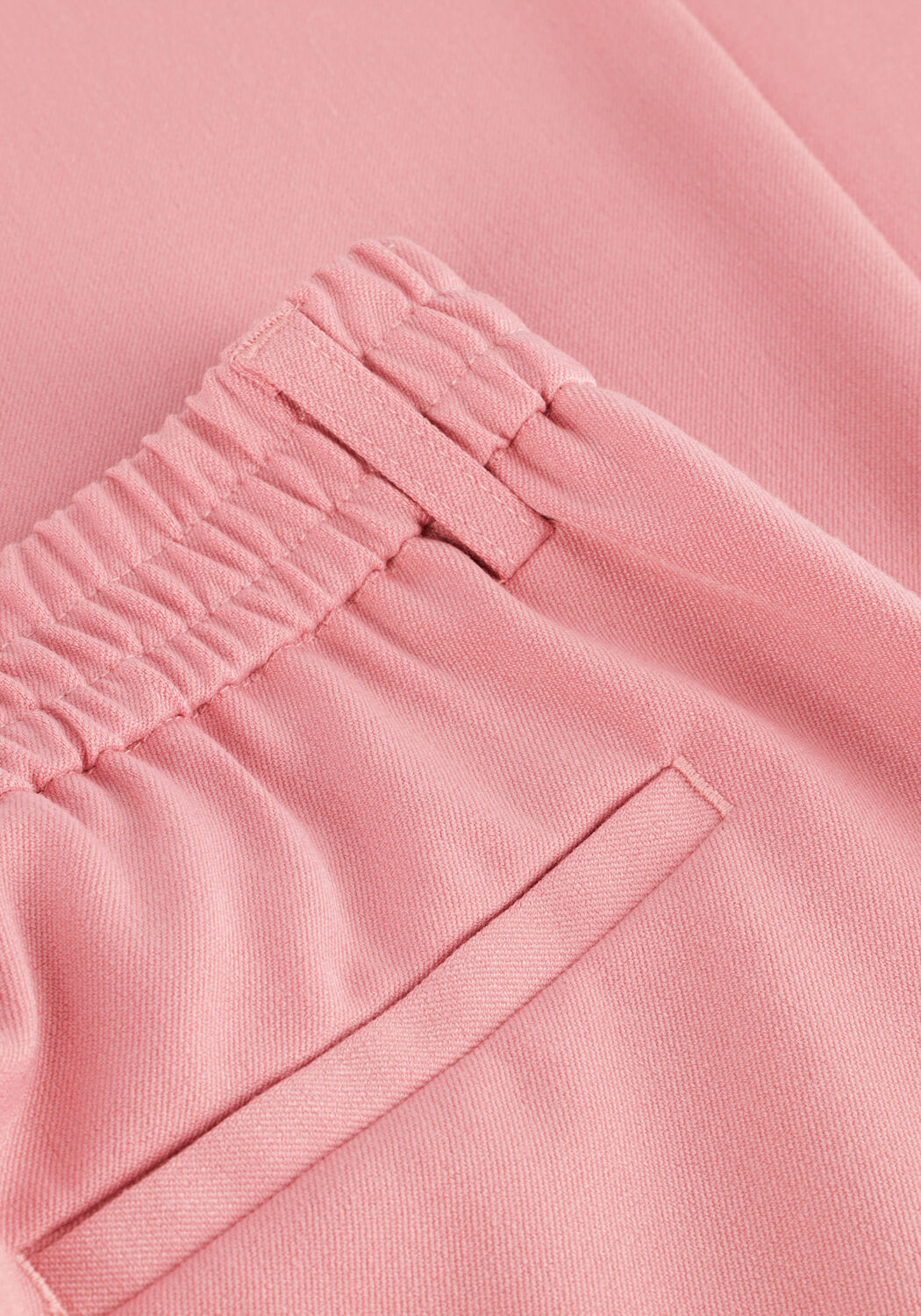 Lichtroze OBJECT Wijde broek OBJLISA WIDE PANT - large