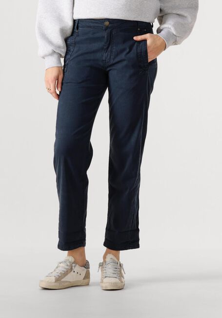 Donkerblauwe SUMMUM Straight leg jeans STRAIGHT ULTRA SOFT STRETCH TWILL - large