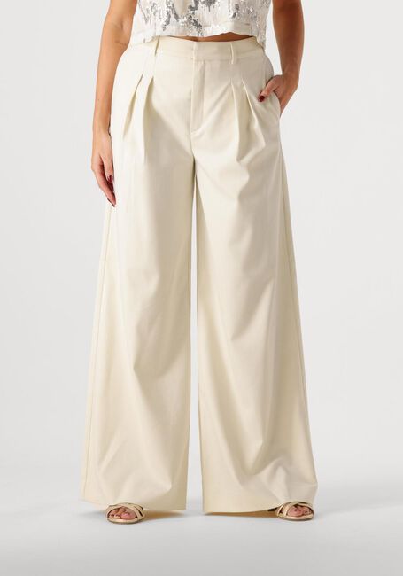 Ecru GESTUZ Wijde broek GZSEAVER HW PANTS - large