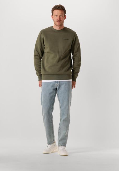 PEAK PERFORMANCE Chandail ORIGINAL SMALL LOGO CREW MEN en vert - large