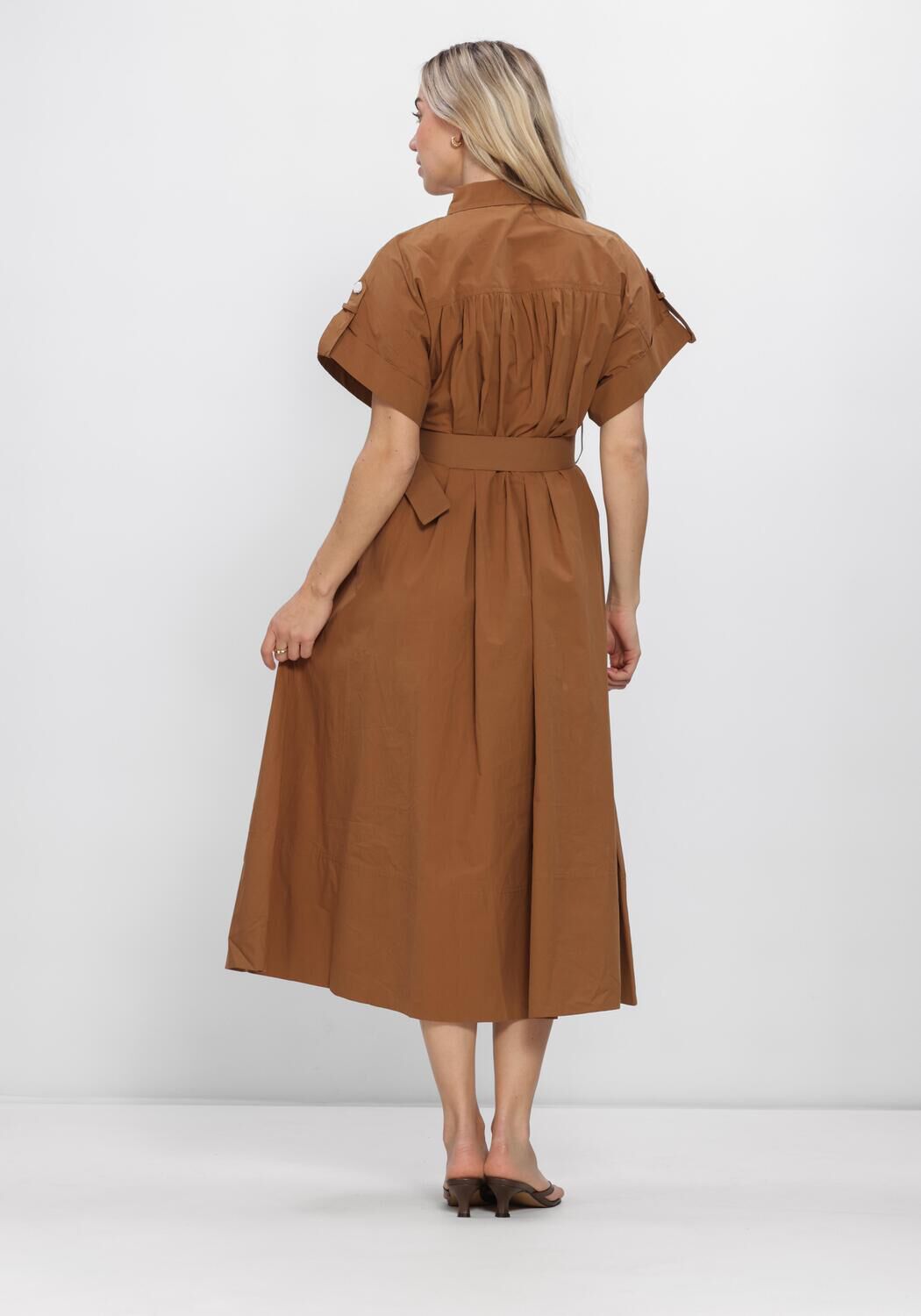 SUNCOO Mini robe CRISTAL en marron - large