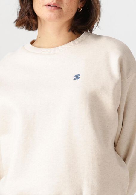 Beige BY-BAR Sweater BIBI LOGO SWEATER - large