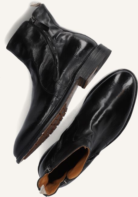 Zwarte CORDWAINER Enkellaarsjes 23019 Zwarte CORDWAINER Enkellaarsjes 23019 - large