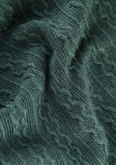 NOBELL Pull KOBA CABLE KNIT TURTLE NECK Turquoise - large