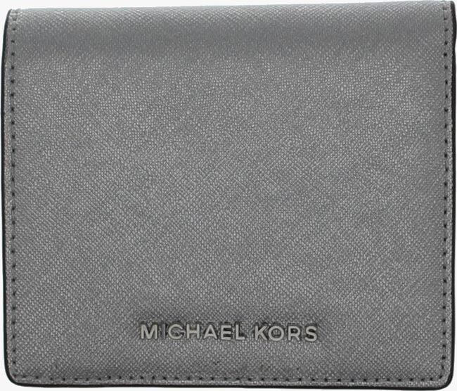 MICHAEL KORS Porte-monnaie CARRYALL CARD CASE en argent - large