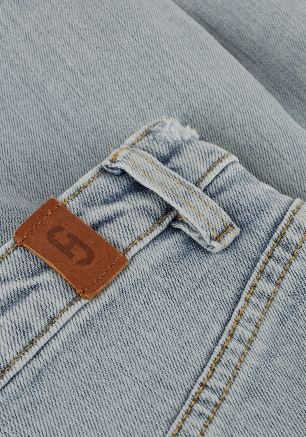 Lichtblauwe JANICE Wide jeans BILLY - large