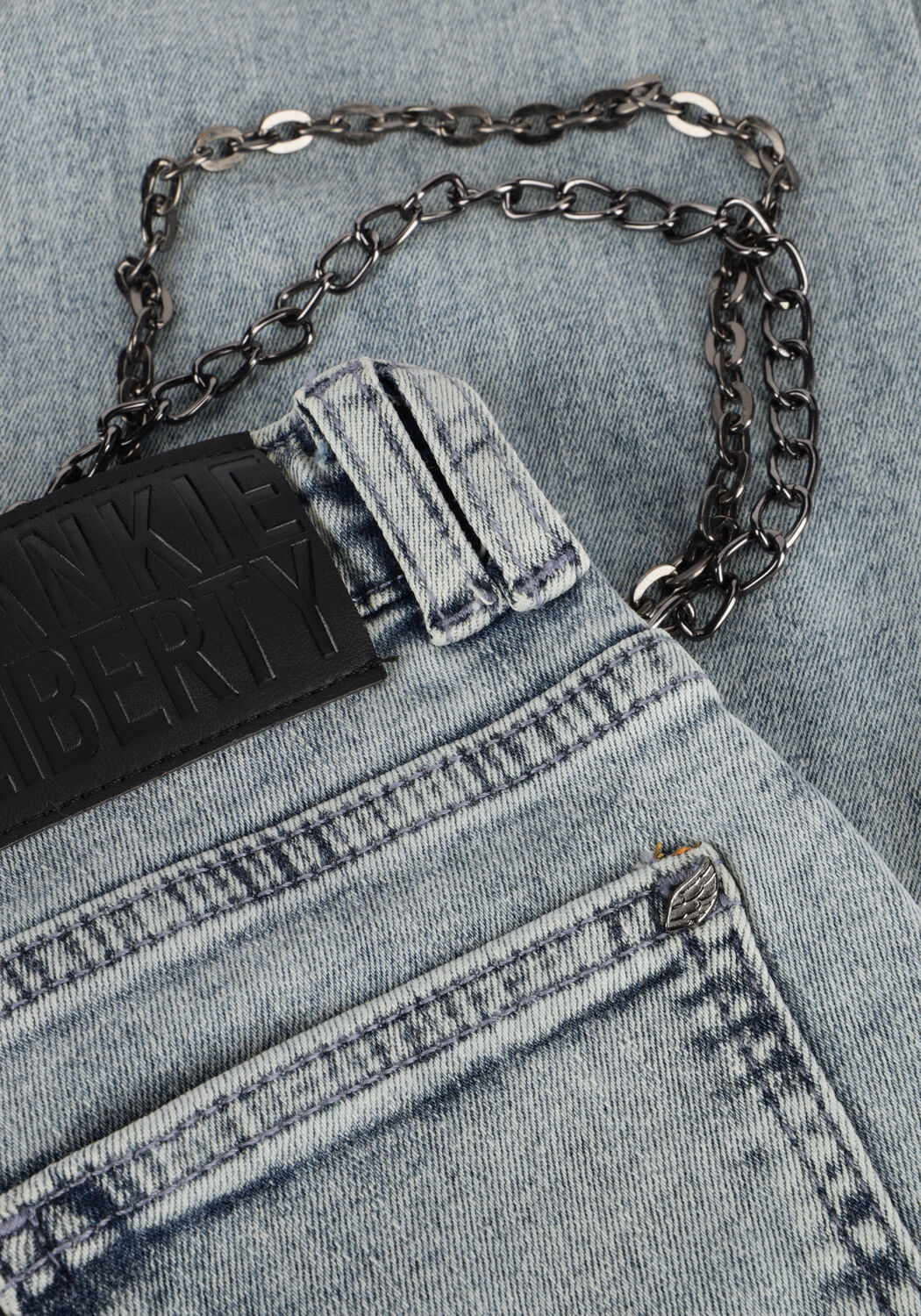 FRANKIE & LIBERTY Wide jeans ATTITUDE WIDE LEG OVERSIZED en bleu - large